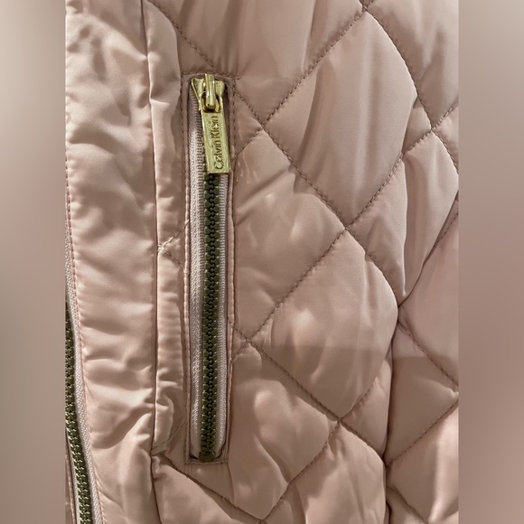 Calvin Klein Pink Quilted Vest - Picture 3 of 4